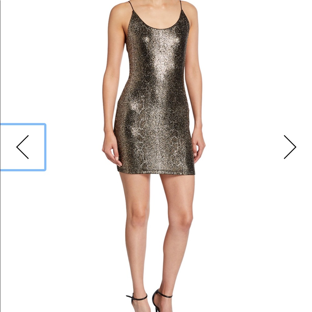 Alice & Olivia Delora Snake Print Dress NWT 6
